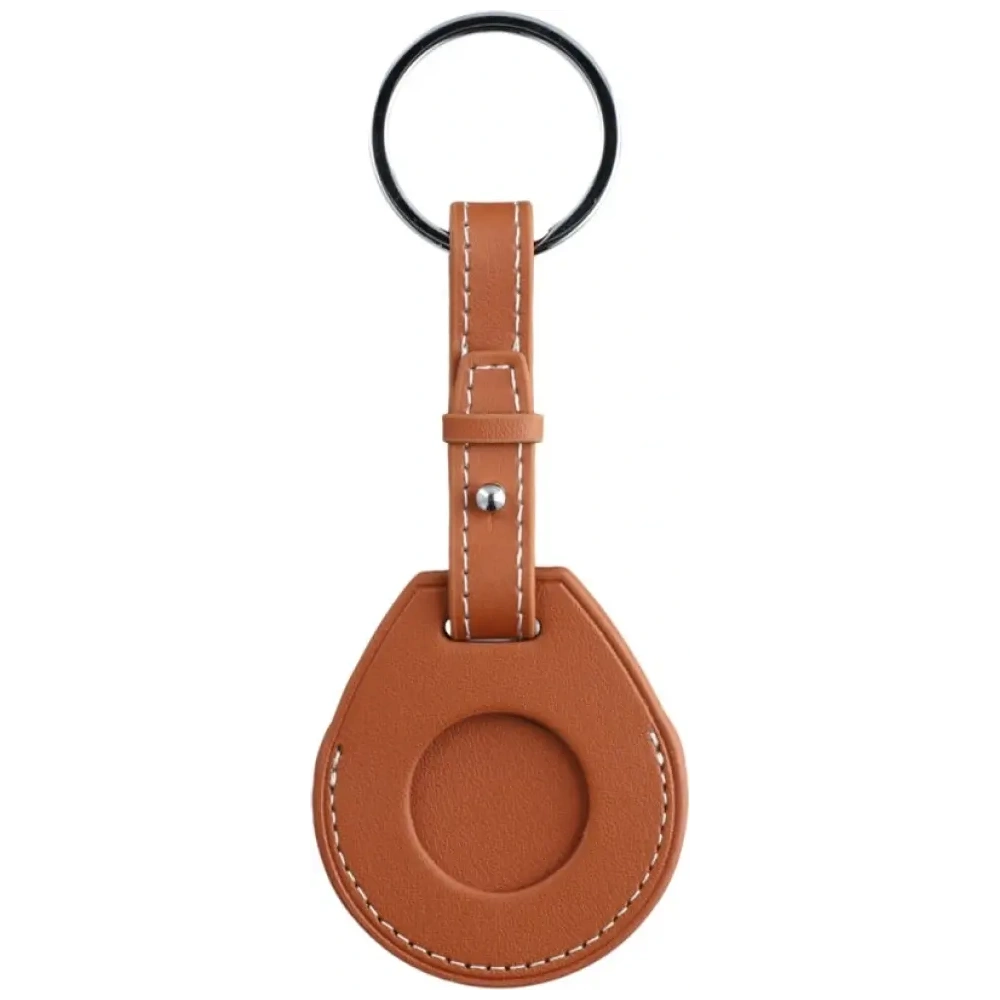 Zestaw akcesoriów 4w1 4smarts Style portfel MagSafe, ładowarka do Apple Watch, pasek do Apple Watch, etui na AirTag brązowy