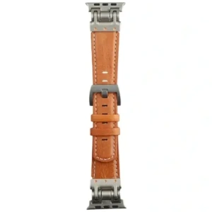 Zestaw akcesoriów 4w1 4smarts Style portfel MagSafe, ładowarka do Apple Watch, pasek do Apple Watch, etui na AirTag brązowy