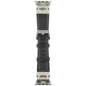 Set de accesorii 4smarts Style 4 în 1: portofel MagSafe, încărcător pentru Apple Watch, brățară pentru Apple Watch, husă pentru AirTag neagră.