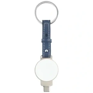 4smarts Style 4-in-1 Zubehörset MagSafe Geldbörse, Apple Watch Ladegerät, Apple Watch Armband, AirTag Hülle blau