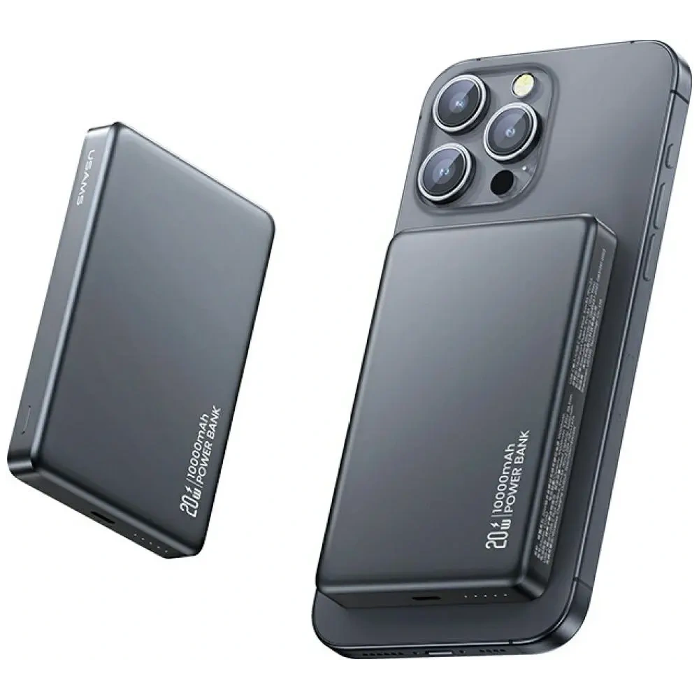 Powerbank USAMS CY Series CD242 10000mAh 20W Magnetic Wireless tarnish