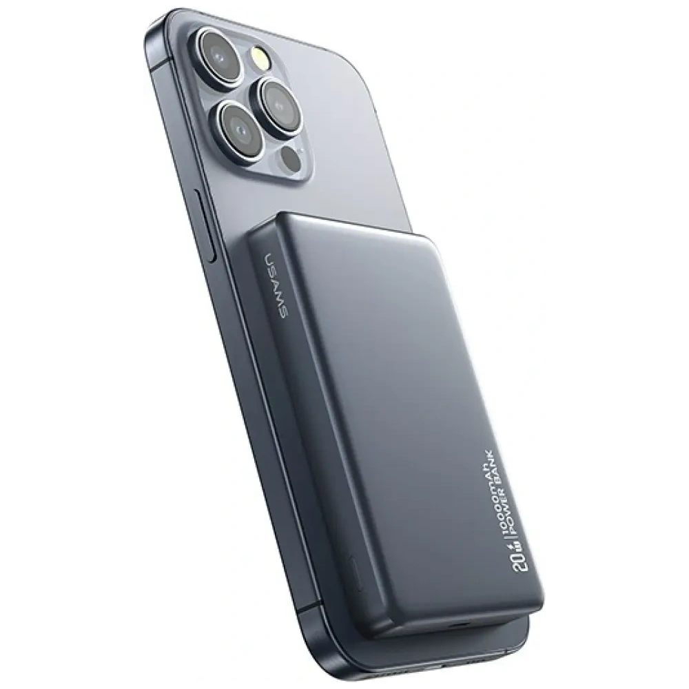 Powerbank USAMS CY Series CD242 10000mAh 20W Magnetic Wireless tarnish