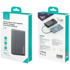 USAMS CY Series CD242 Powerbank 10000mAh 20W Magnetic Wireless tarnish