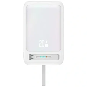 USAMS XM Serie CD219 Powerbank 10000mAh Magnetisch Kabellos weiß