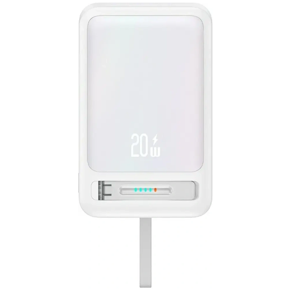 Powerbank USAMS XM Series CD219 10000mAh Magnetic Wireless biały