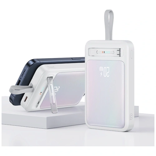 Baterie externă USAMS XM Series CD219 10000mAh Magnetic Wireless neagră
