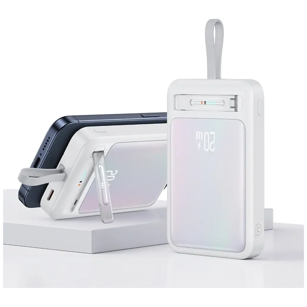 Powerbank USAMS XM Series CD219 10000mAh Magnetic Wireless niebieski