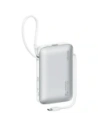 USAMS XR Series CD228 Powerbank 10000mAh 20W + USB-C / Lightning Cable white