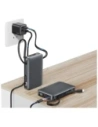 Powerbank USAMS XR Series CD228 10000mAh 20W + kabel USB-C / Lightning biały