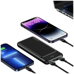 USAMS XY Series CD200 Powerbank 20000mAh black
