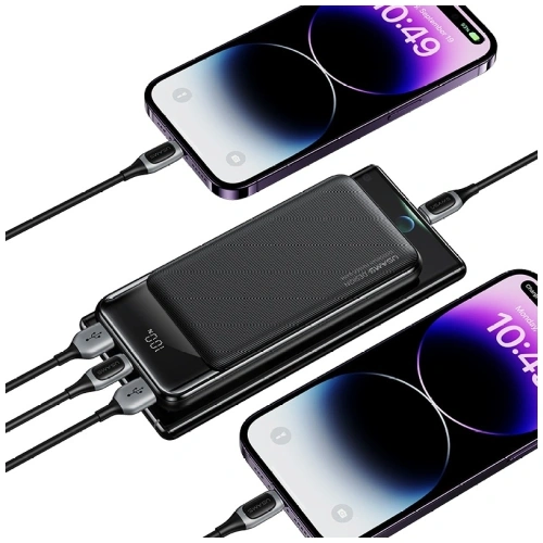 USAMS XY Series CD200 Powerbank 20000mAh black
