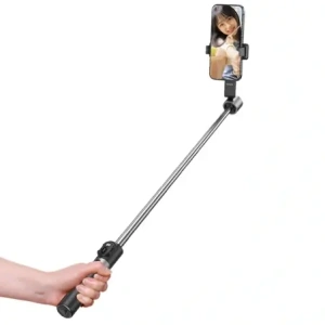 USAMS ZB324 Mini Bezdrátový Selfie Stick Černý