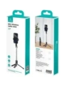 USAMS ZB324 Mini Wireless Selfie-Stick Schwarz