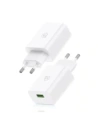 Ładowarka sieciowa USAMS SC Series SCXLTZ01 18W Fast Charging + kabel MicroUSB / USB-A 1m biała