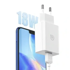 Ładowarka sieciowa USAMS SC Series SCXLTZ01 18W Fast Charging + kabel MicroUSB / USB-A 1m biała