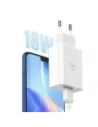 Ładowarka sieciowa USAMS SC Series SCXLTZ01 18W Fast Charging + kabel MicroUSB / USB-A 1m biała
