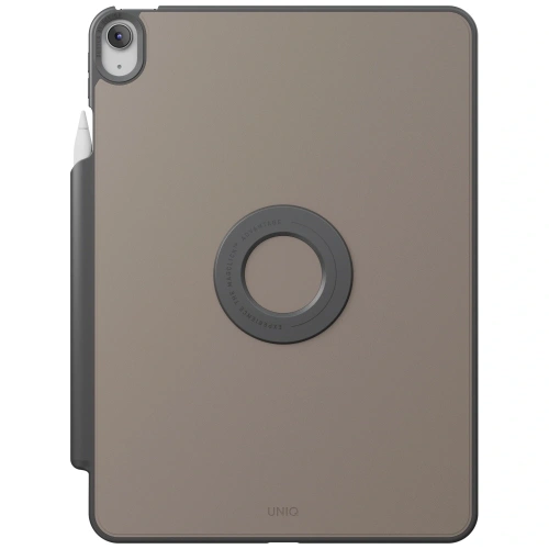 UNIQ Rovus Snapmount Magnetisch 360 Grad Rotierbar Abnehmbar Apple iPad Air 11" 2024 / 11" 2025 / iPad Air 10,9" 2022/2020 grau