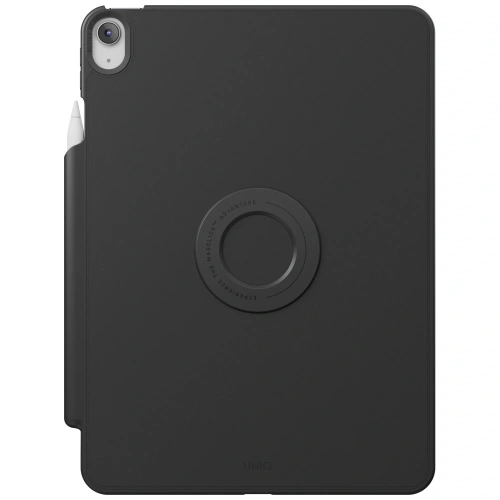 UNIQ Rovus Snapmount Magnetisch 360 Grad Rotierbar Abnehmbar Apple iPad Air 13" 2024 / 13" 2025 schwarz