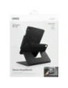 UNIQ Rovus Snapmount Magnetisch 360 Grad Rotierbar Abnehmbar Apple iPad Air 13" 2024 / 13" 2025 schwarz
