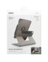 UNIQ Rovus Snapmount Magnetisch 360 Rotierbar Abnehmbar Apple iPad Air 13" 2024 / 13" 2025 grau