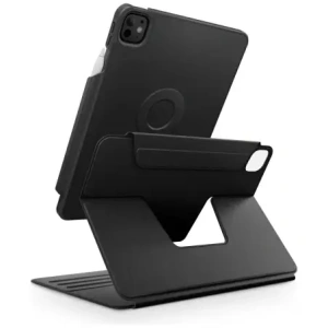 UNIQ Rovus Snapmount Magnetisch 360 Grad Rotierbar Abnehmbar Apple iPad Pro 13" 2024 schwarz