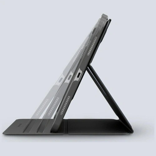 UNIQ Rovus Snapmount Magnetisch 360 Grad Rotierbar Abnehmbar Apple iPad Pro 13" 2024 schwarz