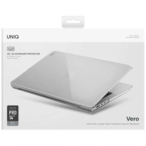 UNIQ Vero Apple MacBook Pro 14" M1/M2/M3/M4 čirý