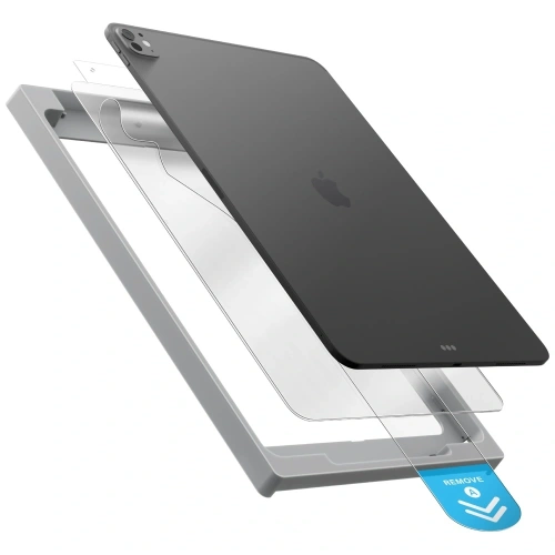 UNIQ Optix Clear Exofit gehärtetes Glas mit Applikator für Apple iPad Air 11" 2024 / 11" 2025 / iPad 10,9" 2022