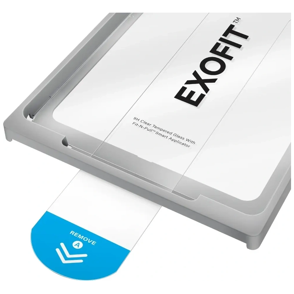 Szkło hartowane UNIQ Optix Clear Exofit z aplikatorem do Apple iPad Air 11" 2024 / 11" 2025 / iPad 10.9" 2022