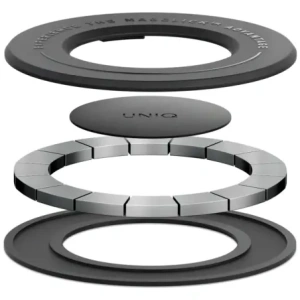 UNIQ SnapMount magnetischer Halter selbstklebend schwarz