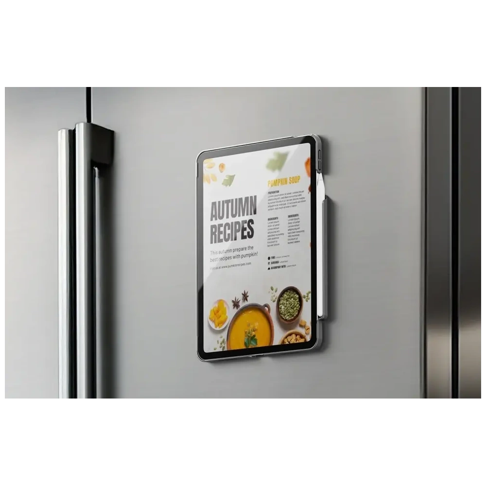 Uchwyt magnetyczny UNIQ SnapMount samoprzylepny pomarańczowy/charcoal