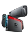Supcase Crystal Case Nintendo Switch 2 Frost Schwarz