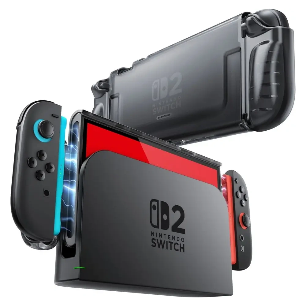 Etui Supcase Crystal Case Nintendo Switch 2 Frost Black