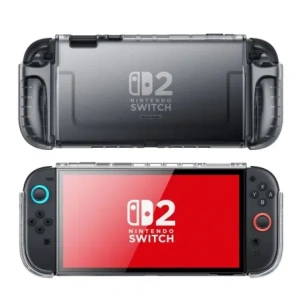 Supcase Crystal Case Nintendo Switch 2 Frost Schwarz