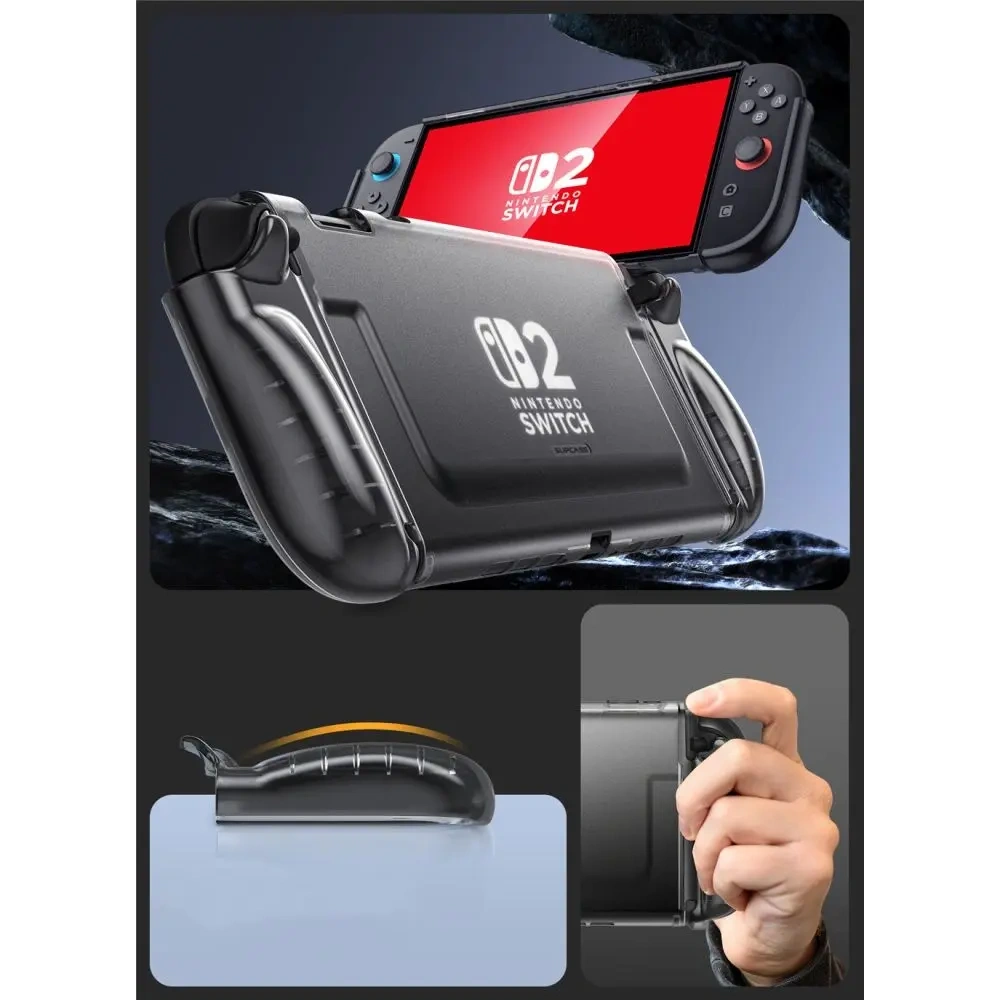 Etui Supcase Crystal Case Nintendo Switch 2 Frost Black