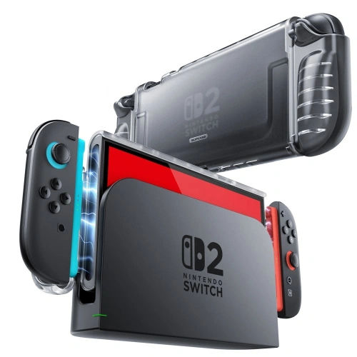 Etui Supcase Crystal Case Nintendo Switch 2 Frost Clear