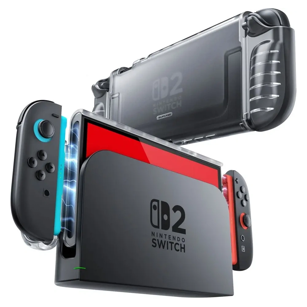 Etui Supcase Crystal Case Nintendo Switch 2 Frost Clear