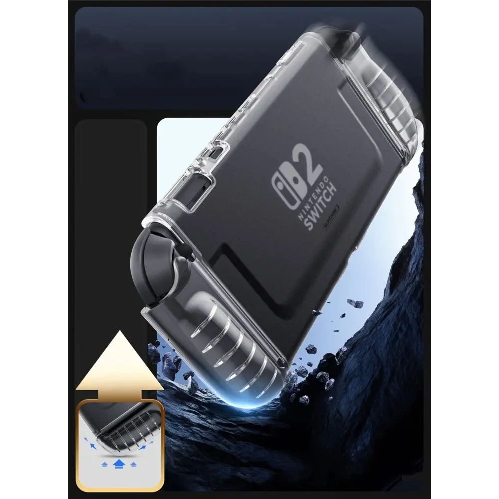 Etui Supcase Crystal Case Nintendo Switch 2 Frost Clear