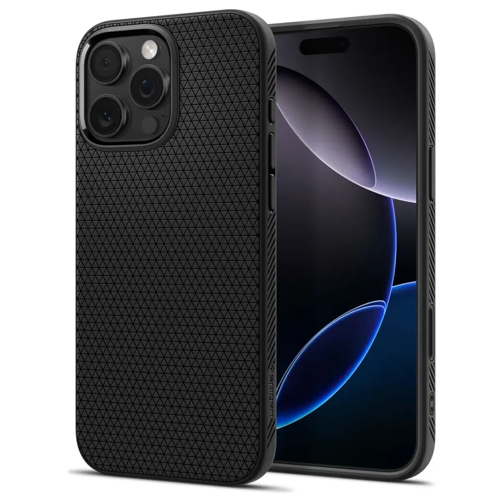 Etui Spigen Liquid Air T Mag MagSafe Apple iPhone 16 Pro Matte Black