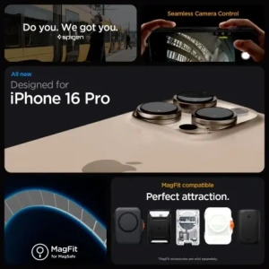 Spigen Liquid Air T Mag MagSafe Apple iPhone 16 Pro Matná černá
