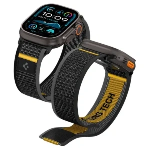 Spigen Athlex Air Apple Watch 6/7/8/9/10/SE/Ultra 1/2 44/45/46/49mm Active Black