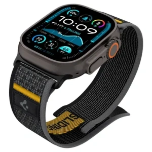 Spigen Athlex Air Apple Watch 6/7/8/9/10/SE/Ultra 1/2 44/45/46/49mm Aktiv Schwarz