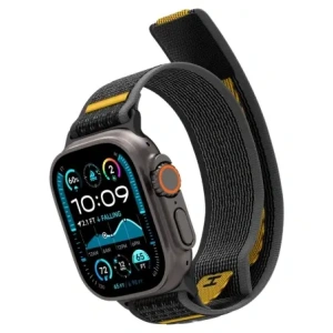 Spigen Athlex Air Apple Watch 6/7/8/9/10/SE/Ultra 1/2 44/45/46/49mm Aktiv Schwarz