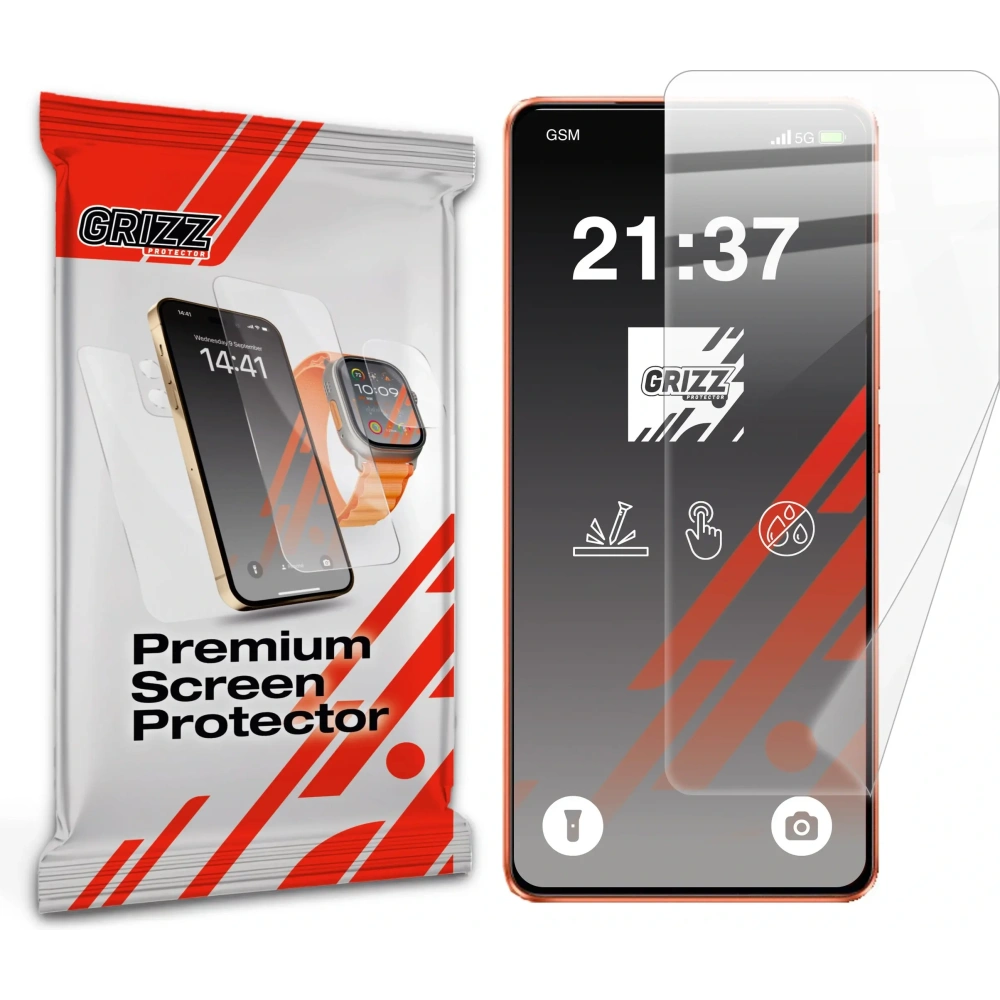 Folia ceramiczna GrizzGlass CeramicFilm do Vivo iQOO Z10 Turbo Pro