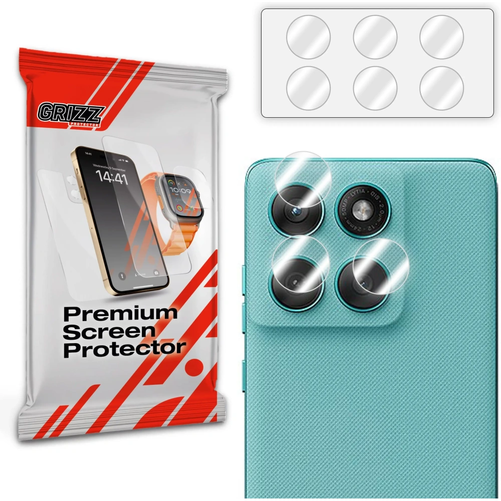 Szkło na aparat GrizzGlass HybridGlass Camera do Motorola Edge 60s