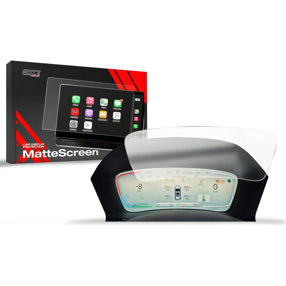 Folia matowa GrizzGlass CarDisplay Protection do BYD SEAL U DMi Virtual Cockpit (2024-2025)