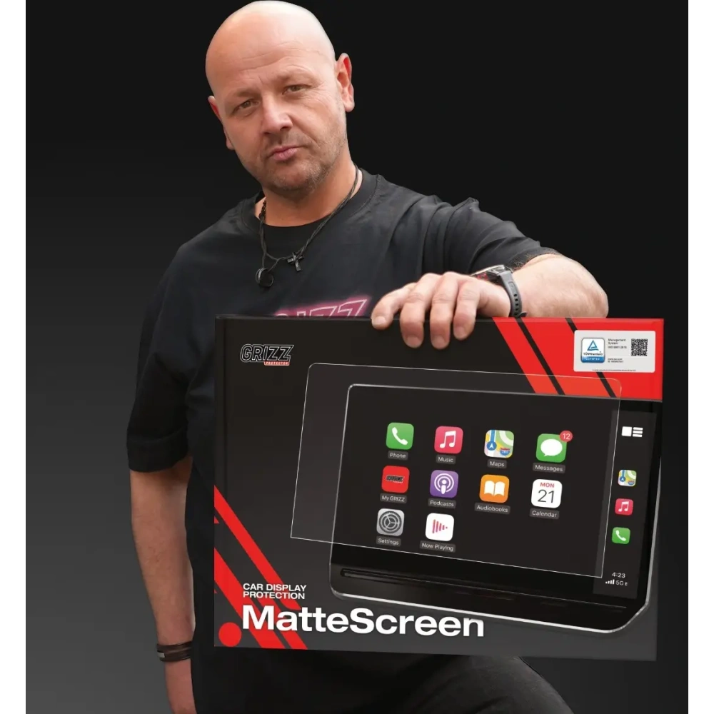 Folia matowa GrizzGlass CarDisplay Protection do BYD SEAL U DMi Virtual Cockpit (2024-2025)