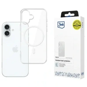 3MK MagCase MagSafe Apple iPhone 16 Plus čirý