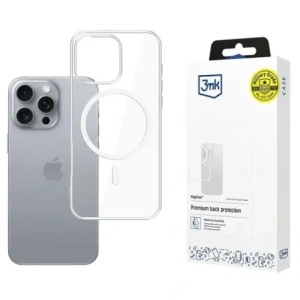3MK MagCase MagSafe Apple iPhone 16 Pro átlátszó