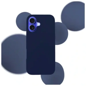 3MK Silikonhülle Apple iPhone 16 navyblau